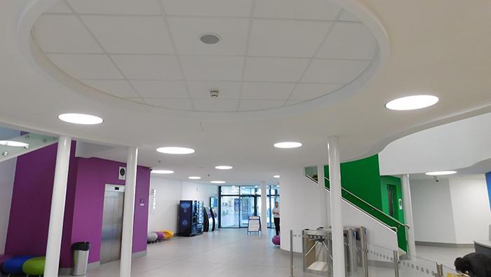 Specialist Acoustic Plaster System, Chelmsford Ceiling